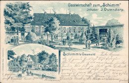 Gesmold Schimm (4520) Gasthaus Zum Schimm 1902 I- - Andere & Zonder Classificatie