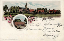 Merzen (4553) Kirche Post 1900 I-II (fleckig) - Andere & Zonder Classificatie
