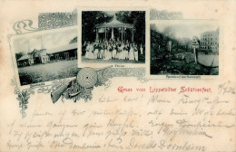 Lippstadt (4780) Schützenfest 1902 II (kleine Stauchung) - Autres & Non Classés