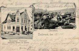 Bielefeld Sudbrack (4800) Gasthaus Transvaal 1905 II (Stauchung) - Bielefeld