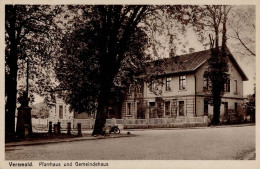 Versmold (4804) Pfarrhaus Gemeindehaus I-II (fleckig) - Autres & Non Classés