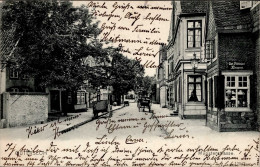Gütersloh (4830) Münsterstrasse Klempner Carl Plöttmann 1906 I-II (VS Beschrieben) - Otros & Sin Clasificación