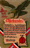 Rietberg (4835) Studentika Künstlerkarte Anno Belli 1916 I-II - Other & Unclassified