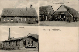 Meßlingen (4953) Schule Gasthaus Und Kolonialwarenhandlung Rathert 1916 I - Autres & Non Classés