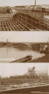 Minden (4950) Bau Der Alten Kanalbrücke Lot Mit 3 Foto-AK Um 1913 I-II - Minden