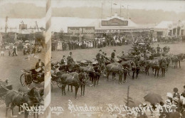 Minden (4950) Schützenfest 1912 Gasthaus Zelt W. Grothe Cafe II- (VS/RS Fleckig VS Starke Abschürfungen) - Minden