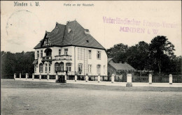 Minden (4950) Stempel Vaterländischer Frauen Verein 1911 I-II (RS Fleckig) Femmes - Minden