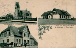 Todtenhausen (4950) Gasthaus Und Kolonialwarenhandlung Uphoff Schule I-II - Other & Unclassified