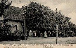 Gohfeld (4972) Gasthaus Zur Erholung I-II (Marke Entfernt) - Sonstige & Ohne Zuordnung