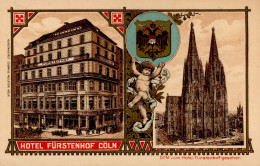 Köln (5000) Hotel Fürstenhof 1914 I-II - Sager, Xavier