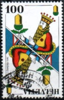 SUISSE ,SCHWEIZ,2018,  MI.2565  Card Games - Swiss Jass ,  GESTEMPELT, OBLITERE - Oblitérés