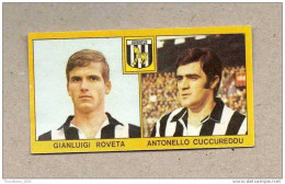 CALCIATORI - CALCIO - Figurine Panini 1969-1970 # Juventus (G. Roveta-A. Cuccureddu) - Edizione Italiana