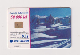 ROMANIA -  Winter Scenes Chip  Phonecard - Romania