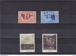 NORVEGE 1981 Yvert 801-802 + 803-804 NEUF** MNH - Unused Stamps