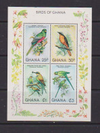 GHANA    1981    Birds   Sheetlet    MNH - Ghana (1957-...)