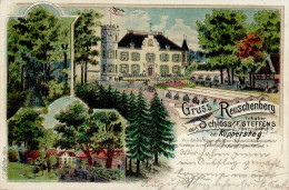 Küppersteg (5090) Schloss Reuschenberg Inh. Steffens 1899 I- - Autres & Non Classés