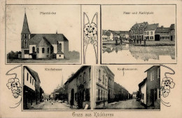 Kückhoven (5140) Kirchstrasse Kaulhauserstrasse 1911 I-II - Other & Unclassified