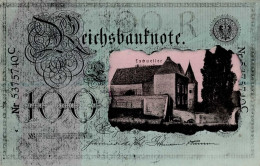 Eschweiler (5180) Geldschein-AK Röthener Burg 1907 I - Andere & Zonder Classificatie