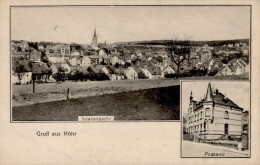 Höhr-Grenzhausen (5410) Postamt 1917 II (Stauchung, Abgestossen) - Otros & Sin Clasificación