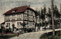 Berndroth (5429) Gasthaus Waldeslust Bahnstation Berndroth-Rettert 1908 I-II - Autres & Non Classés
