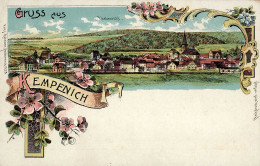 Kempenich (5446) Kirche1919 I-II (Ecken Abgestossen) - Altri & Non Classificati