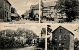 Dorweiler (5449) Gasthaus Neumann Schulhaus 1918 I- - Autres & Non Classés