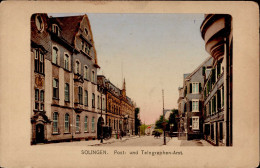 Solingen (5650) Postamt 1918 II (Ecken Abgestoßen) - Altri & Non Classificati