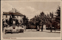 Gevelsberg (5820) Nirgenaplatz Denkmal Litfaßsäule 1920 II (Marke Entfernt) - Autres & Non Classés