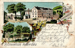 Milspe (5828) Gasthaus Rahlenbecke 1904 II (Stauchungen) - Autres & Non Classés