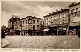 Iserlohn (5860) Marktplatz Hotel Ratshof Handlungen 1934 I-II - Andere & Zonder Classificatie