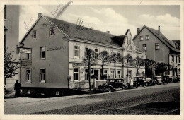 Kierspe (5883) Bahnhofs-Hotel Auto WK II Stempel II (Stauchung) - Autres & Non Classés