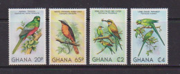 GHANA    1981    Birds   Set  Of  4    MNH - Ghana (1957-...)