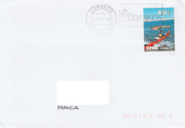 Espagne  2005 Kayak Canoë Sur Lettre Voyagée Sports Extremes Spain Espana Real Travelled Letter Extreme Sport Kayaking - Kanu