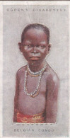 5 Belgian Congo - Children Of All Nations 1924  - Ogdens  Cigarette Card - Original, Antique, Push Out - Ogden's