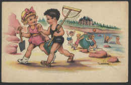 Illustrateur - GOUGEON - Enfants Et Jeux De Plage - Postcard (see Sales Conditions) 10151 - Gougeon