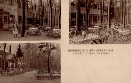 Frankfurt Am Main (6000) Gasthaus Bürgerliche Schießstände 1901 II (Bug, Marke Entfernt) - Frankfurt A. Main