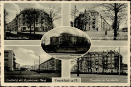 Frankfurt Am Main (6000) Wittelsbacher Allee Siedlung Am Bornheimer Hang Freiligrathstrasse Klementiner Hospital Foto-Ak - Frankfurt A. Main