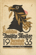 Darmstadt (6100) Broschüre Darmstädter Kunstschau 1935 Deutsche Meister, Verlag Richter Darmstadt, 42 S. Und 32 S. Fotog - Darmstadt