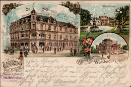 Wiesbaden (6200) Hotel Union Kurhaus 1904 I-II - Wiesbaden
