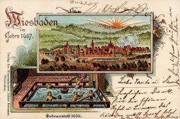 Wiesbaden (6200) Im Jahre 1630 1899 I (Marke Entfernt) - Autres & Non Classés