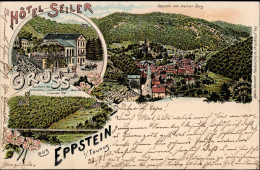 Eppstein (6239) Hotel Seiler 1902 II- (beschnitten) - Altri & Non Classificati