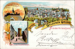 NIEDERBRECHEN,Kr.Limburg,Lahn (6259) - Litho 1897 I - Sonstige & Ohne Zuordnung