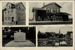 KINZENBACH,Kr.Gießen (6301) - Zigarrenfabrik BAHNHOF  I - Other & Unclassified