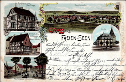 FREIEN-SEEN,Kr.Gießen (6312) - Kaufhaus Duft Wirtschaft Und Metzgerei Heinrich Schmidt I-II - Other & Unclassified