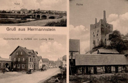 HERMANNSTEIN,Kr.Wetzlar (6330) - Gastwirtschaft Und Küferei Ludwig Rühl I - Autres & Non Classés