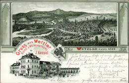 WETZLAR (6330) - Hotel&Weinhandlung J.Kessel I - Wiesbaden