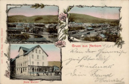 Herborn (6348) Hotel Metzler 1903 I-II - Other & Unclassified