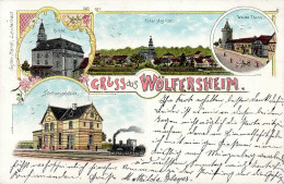WÖLFERSHEIM (6363) - Bahnhof Mit Bahnpost-o I - Other & Unclassified