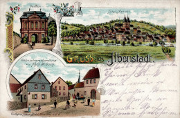Ilbenstadt (6361) Kolonialwarenhandlung Schuch II (Stauchungen, Marke Entfernt) - Altri & Non Classificati