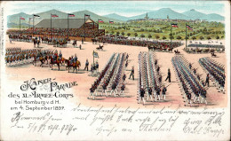 Bad Homburg (6380) - KAISER-PARADE Des XI.ARMEE-CORPS Bei Homburg V.d.H. 4.9.1897 I-II - Other & Unclassified